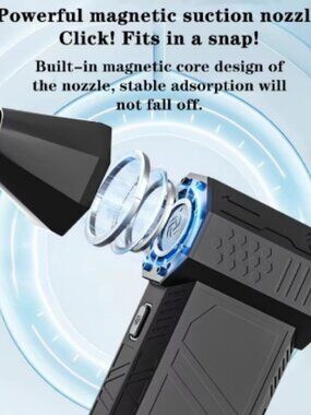 130000 RPM Brushless Motor Powerful Blower High Speed Duct Fan Pocket Jetfan Min